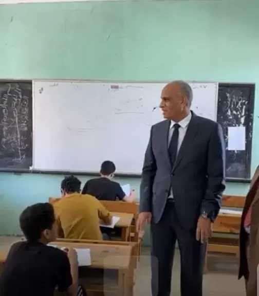 محافظ كفر الشيخ يتابع امتحانات الشهادة الإعدادية الأزهرية ميدانيا