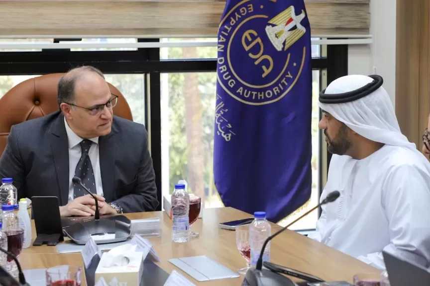 رئيس هيئة الدواء يستقبل رئيس مجلس إدارة شركة عرب لاب الإماراتية لبحث التعاون