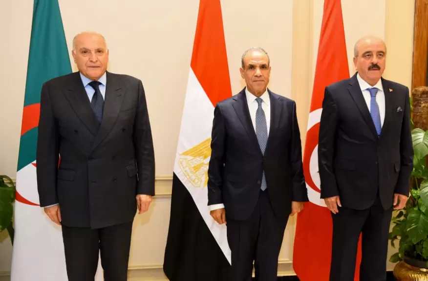 وزراء خارجية مصر وتونس والجزائر يؤكدون دعم الحل الليبي-الليبي ويطالبون بخروج القوات الأجنبية من ليبيا