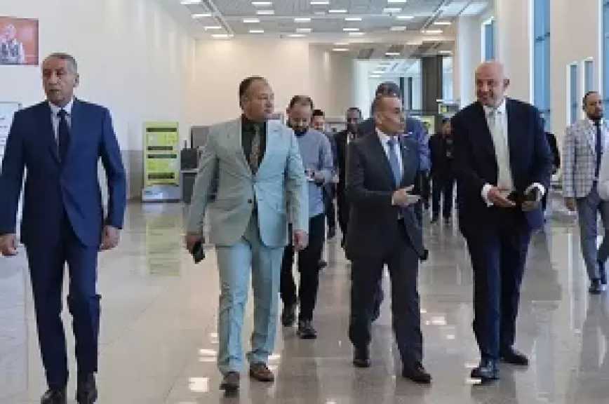 اللجنة العليا للتفتيش الأمني والبيئي تتفقد مطار سفنكس الدولي لمتابعة كفاءة التشغيل والأمن والسلامة