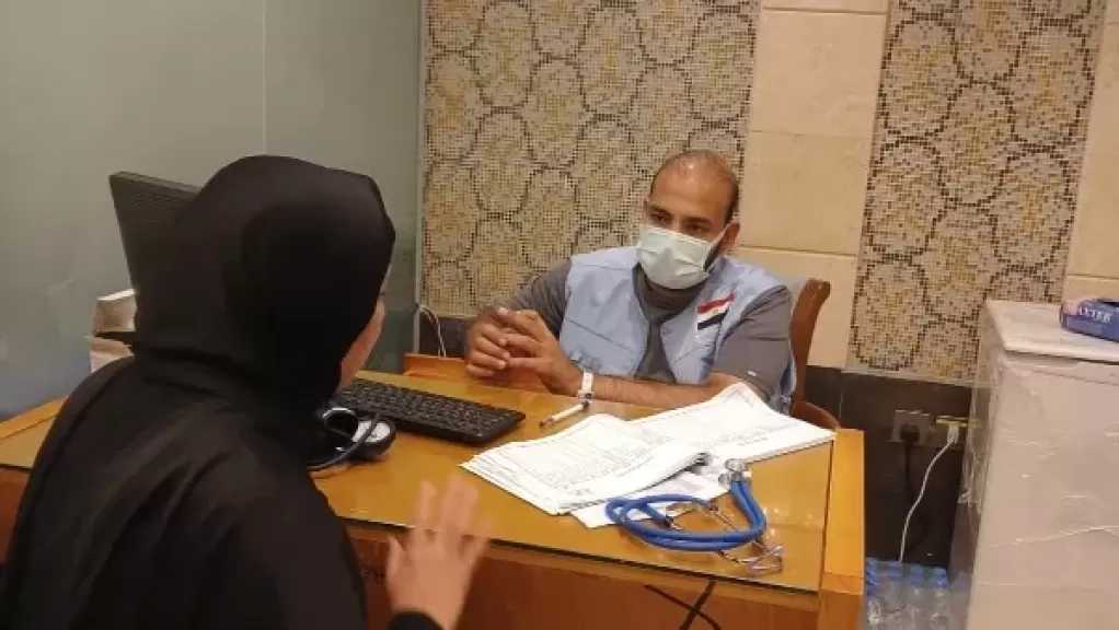 الصحة: تقديم 20 ألف خدمة طبية عبر عيادات بعثة الحج المصرية في الأراضي المقدسة