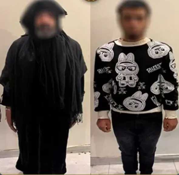 ضبط شخصين أحدهما يرتدي ملابس نسائية قبل تنفيذهما جريمة قتل بالجيزة