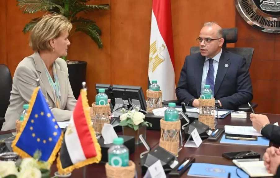 وزير الاستثمار يناقش مع سفيرة الاتحاد الأوروبي آفاق تطوير الشراكة الاقتصادية التجارية
