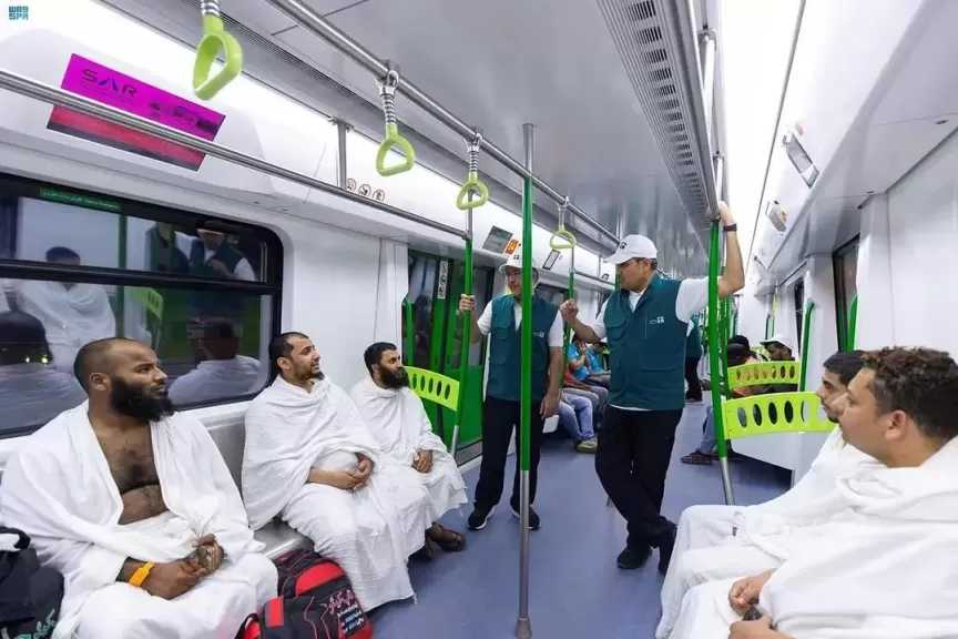 النقل السعودية: قطار المشاعر سينقل هذا الموسم أكثر من مليوني حاج