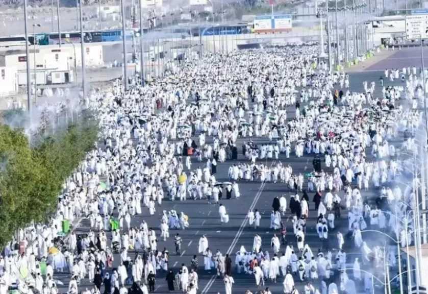 التضامن: نجاح نفرة حجاج الجمعيات الأهلية من عرفات إلى مزدلفة مع غروب شمس يوم عرفة