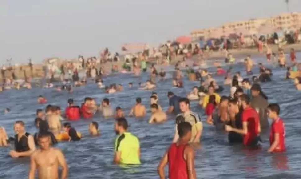 توافد الآلاف على مصيف بلطيم في ثالث أيام عيد الأضحى