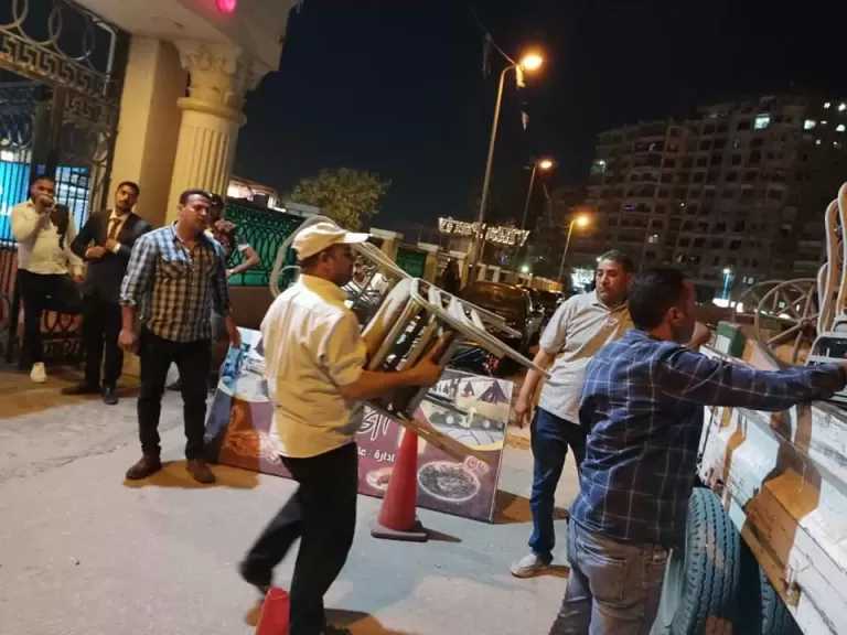 رفع 3143 حالة إشغال وغلق 3 محال خلال حملات مكثفة بأحياء الإسكندرية