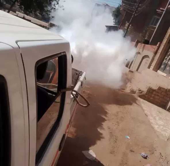 محافظ الغربية يكثف حملات مكافحة البعوض والحشرات بالمراكز والمدن