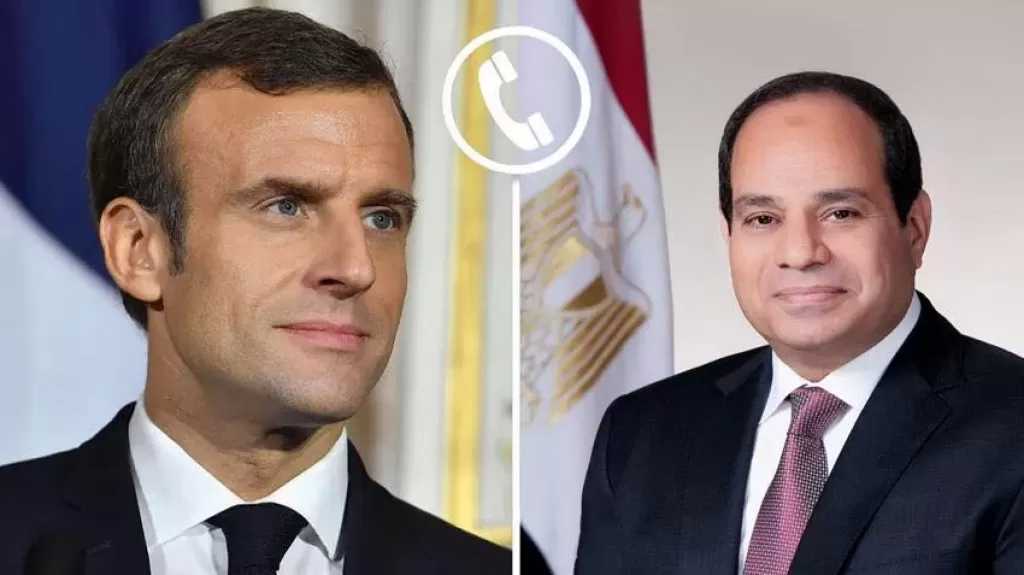 الرئيس السيسي يتلقى اتصالا هاتفيا من ماكرون لتعزيز العلاقات الثنائية بين مصر وفرنسا