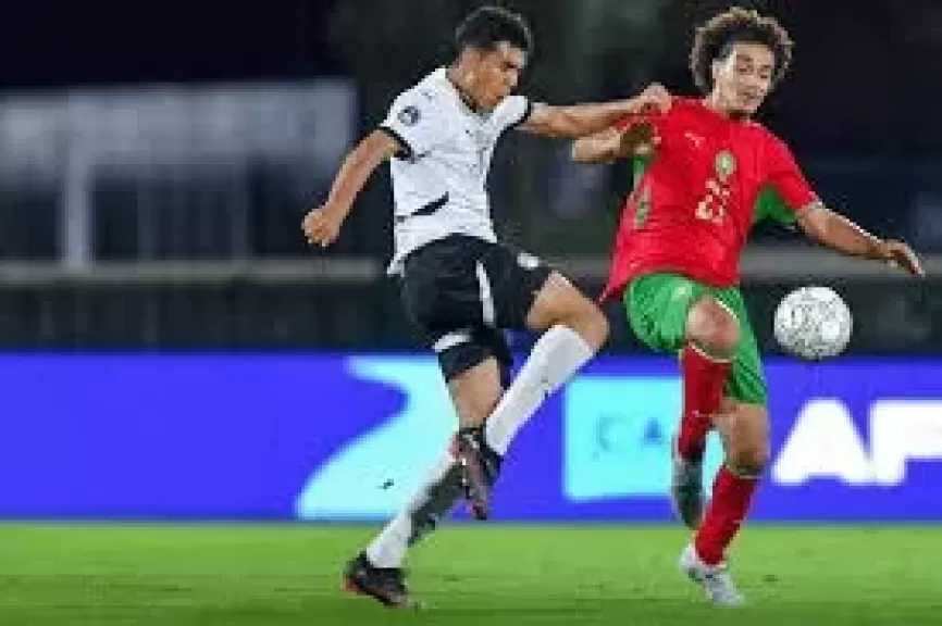 منتخب الناشئين يواجه المغرب لحسم برونزية أمم إفريقيا