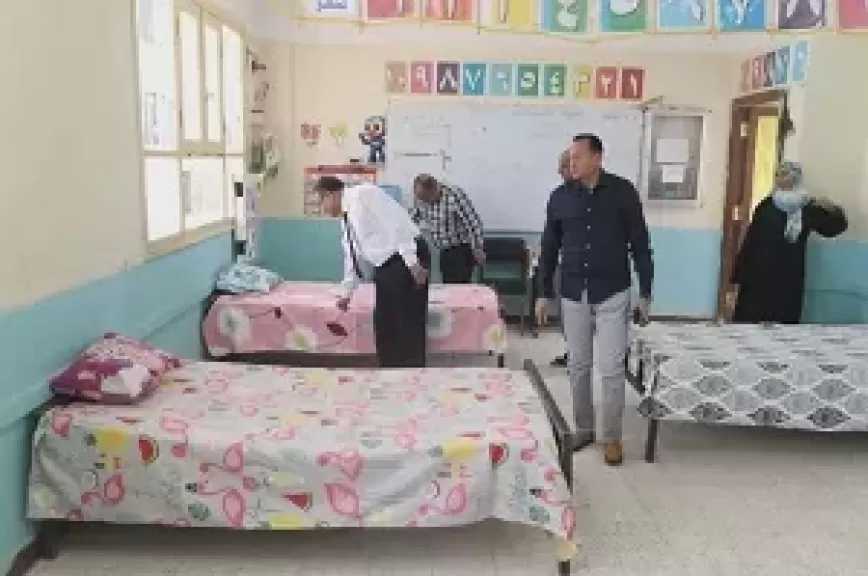 محافظ الوادي الجديد: تجهيز 12 استراحة للمنتدبين لأعمال امتحانات الدبلومات الفنية