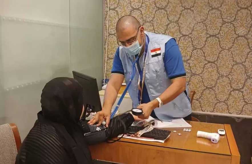 الصحة: تقديم 25 ألف خدمة طبية عبر عيادات بعثة الحج المصرية في الأراضي المقدسة