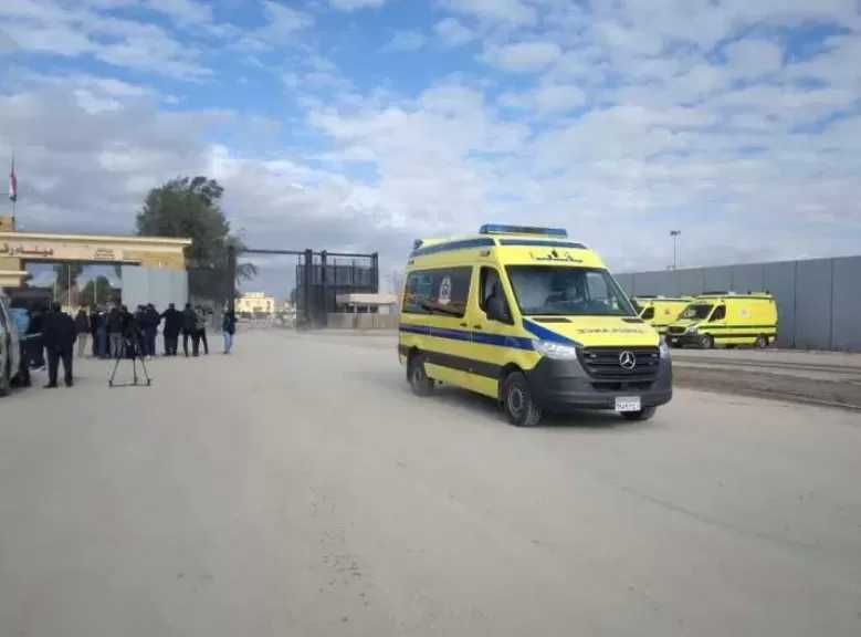 إجلاء 33 مريضا من قطاع غزة عبر معبر رفح