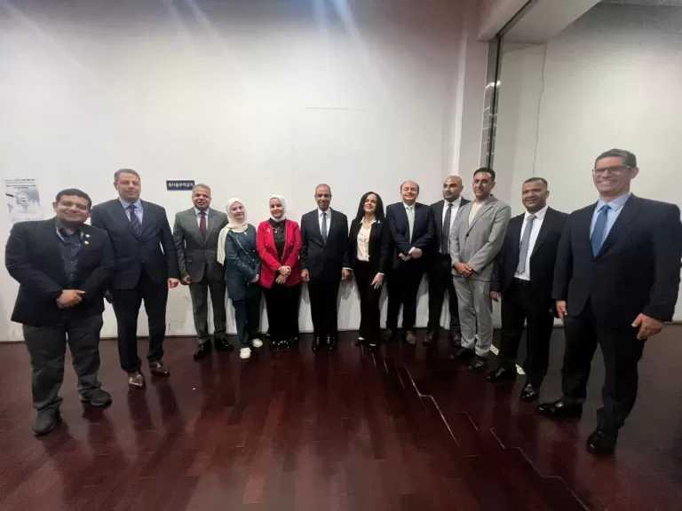 وزير الخارجية يلتقي بأعضاء الجالية المصرية في كوريا الجنوبية