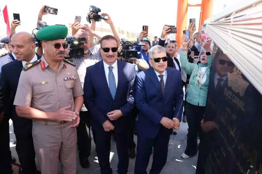 الفريق أسامة ربيع: ”مشروع كوبري النصر العائم 2 يعد نقلة نوعية ستساهم في دعم الخطط التنموية بمحافظة بورسعيد”