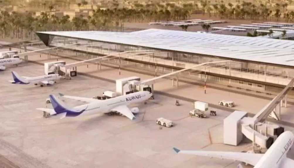 إصابات جراء استهداف مسيرات إيرانية مبنى ركاب بمطار الكويت الدولي