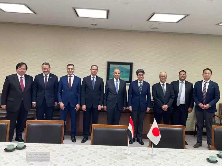 وزير الخارجية يلتقي محافظ البنك الياباني للتعاون الدولي
