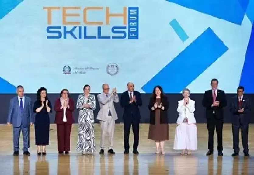 وزير التعليم ونظيره الإيطالي يشهدان الجلسة الختامية لمنتدى التعليم التقني والمهني لدول البحر المتوسط