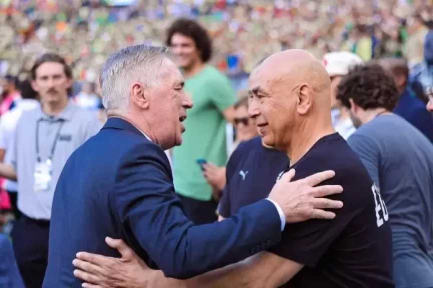 أنشيلوتي: منتخب مصر قدم مباراة ممتازة دفاعياً.. وواجهنا صعوبات أمامه في الشوط الثاني