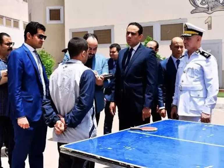 النيابة العامة تُجري تفتيشًا لمركز إصلاح وتأهيل بدر 2.. صور