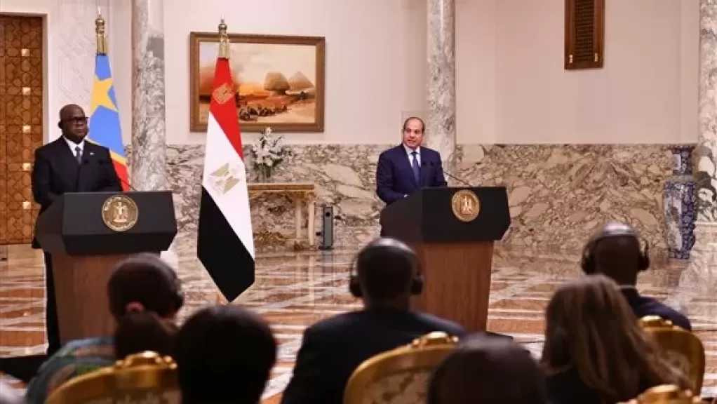 السيسي: مستعدون لدعم عملية التنمية في الكونغو والاستفادة من الخبرات الكبيرة للشركات المصرية