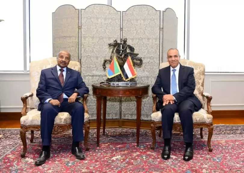 وزير الخارجية يستقبل نظيره الإريتري ويبحثان تعزيز الشراكة الاستراتيجية والتنسيق إزاء القضايا الإقليمية
