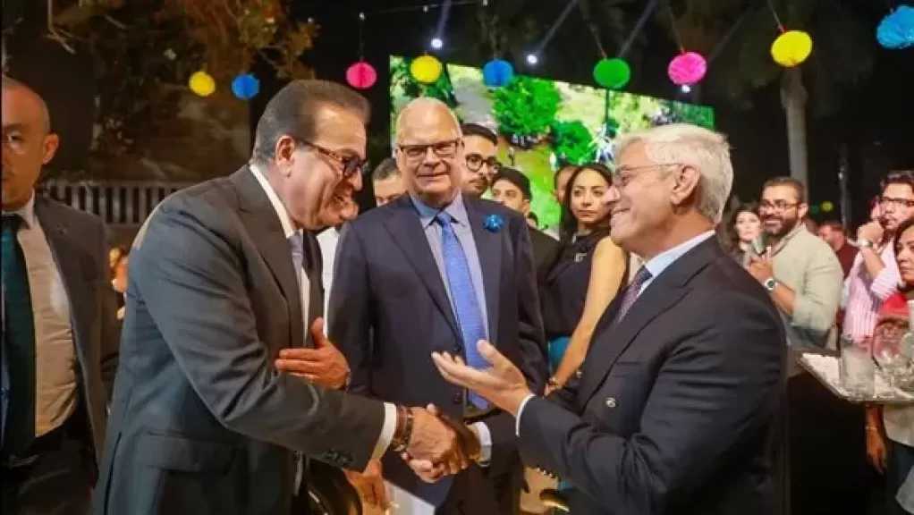 وزير الصحة يمثل مصر في احتفال اليوم الوطني السويدي بالقاهرة