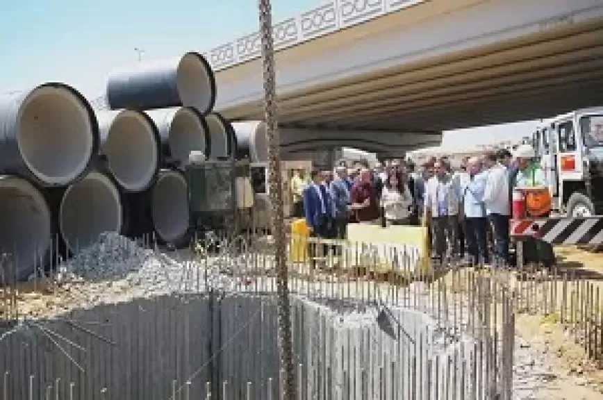 وزيرة الإسكان تتفقد أعمال ربط خطوط الصرف الرئيسية في القاهرة الجديدة بمحطة الجبل الأصفر