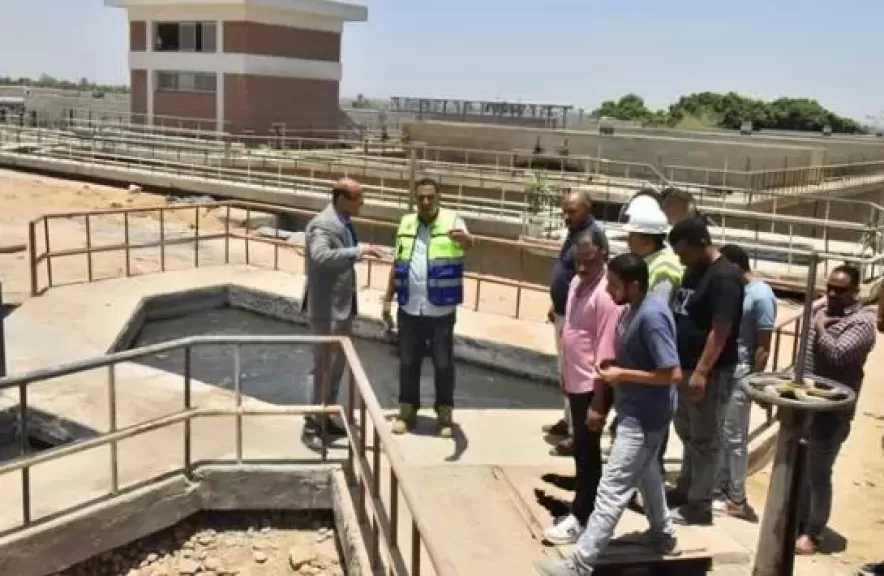 محافظ أسيوط يتفقد مشروع تطوير محطة معالجة عرب المدابغ بتكلفة 600 مليون جنيه