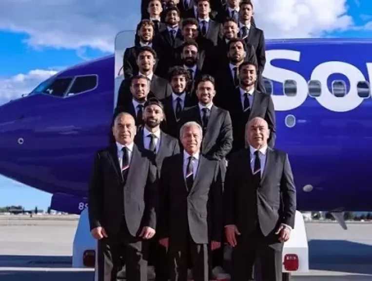 بعثة المنتخب تصل سياتل استعدادا لمواجهة بلجيكا في كأس العالم