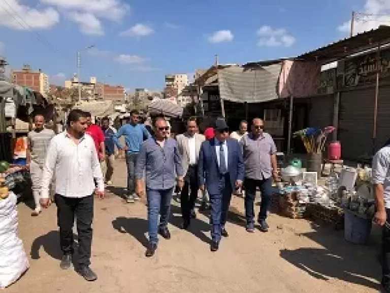 محافظ الدقهلية يوجه برفع الإشغالات التي تعوق حركة المرور والسير بسوق جديلة في المنصورة