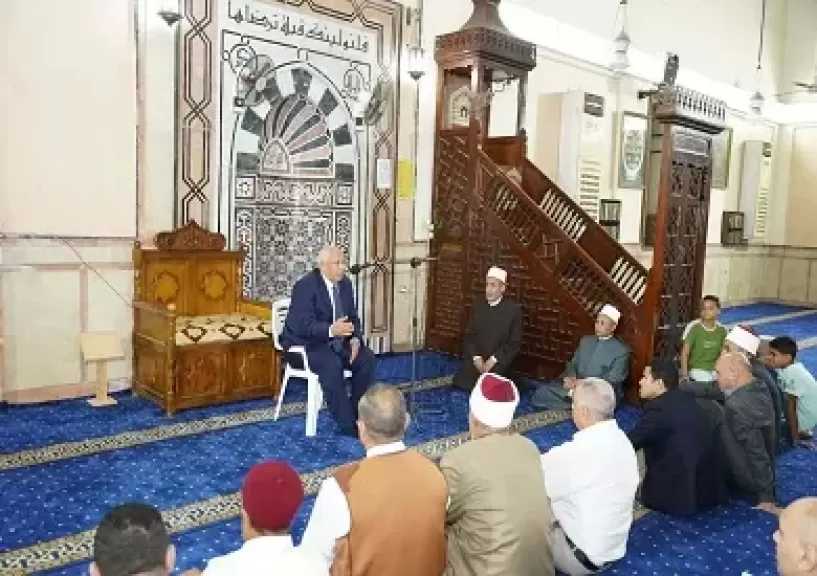 محافظ مطروح يشهد احتفال العام الهجري الجديد بالمسجد الكبير