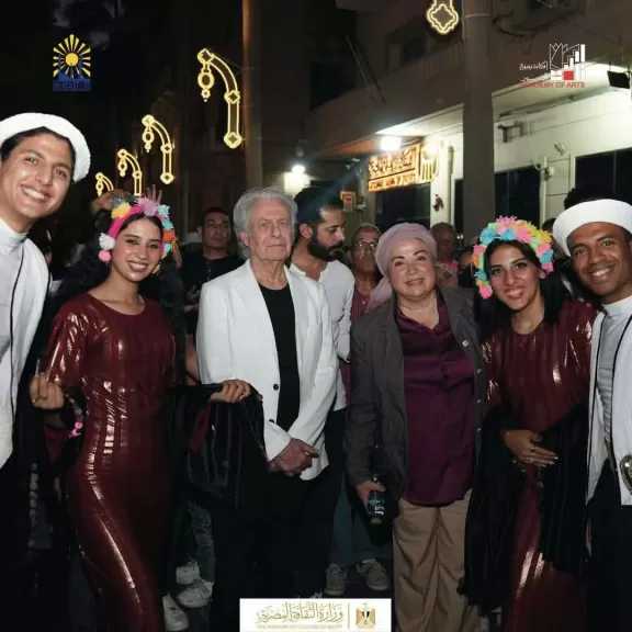 المايسترو سليم سحاب يتفقد فعاليات «شارع الفن» ويشيد بنقل الإبداع إلى قلب الشارع
