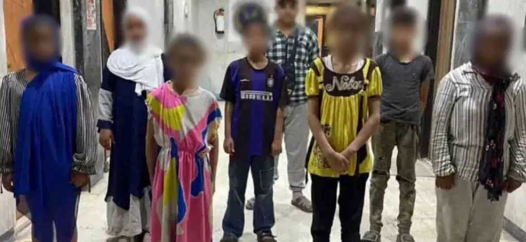 ضبط 12 متهما باستغلال 15 طفلا للتسول في القاهرة