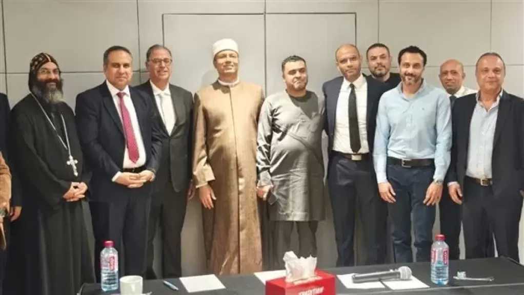 السفير نبيل حبشى يلتقى بالجالية المصرية فى غانا وبعض أعضاء جمعية الصداقة البرلمانية