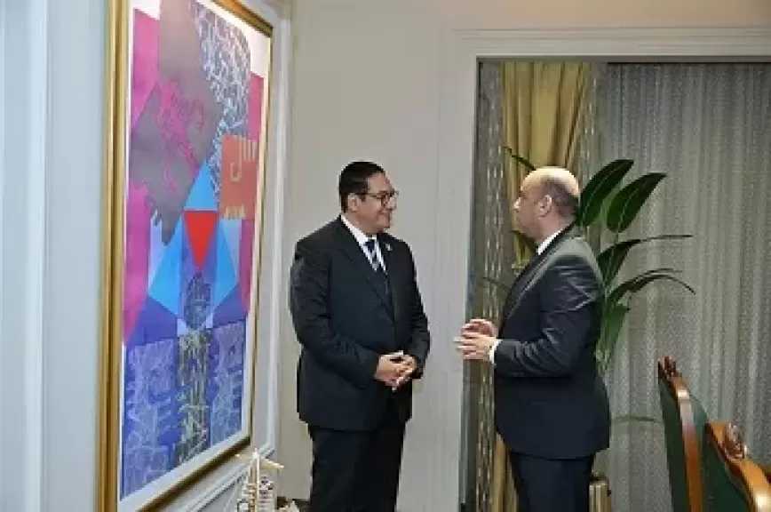 وزير العمل خلال لقاء رئيس جامعة القاهرة: التعاون مع الجامعات يسهم في تأهيل الخريجين