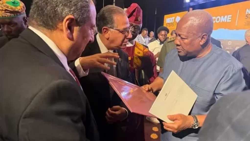 الرئيس الغاني يشيد بدور مصر الإقليمي ويثمن رسالة السيسي