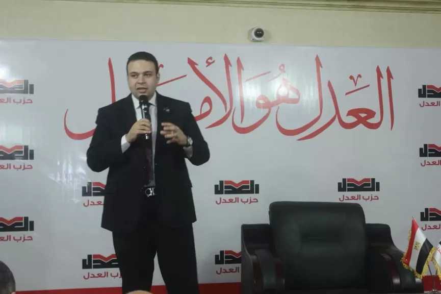 عبدالمنعم إمام: حزب العدل أمام تحديات كبيرة خلال السنوات الـ5 المقبلة