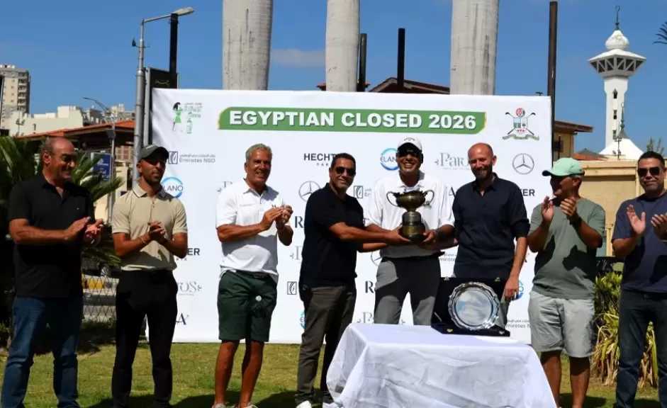 نور شبل يتوج بلقب بطولة مصر المغلقة للجولف