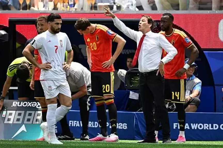 مدرب بلجيكا: فوز حارس إيران بجائزة رجل المباراة يلخص ما حدث