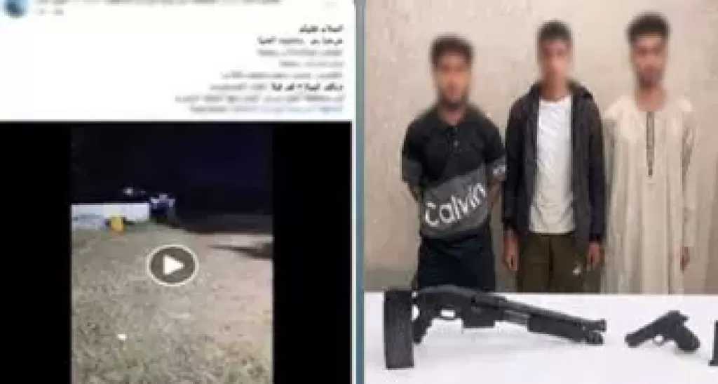 الداخلية تكشف ملابسات إطلاق شخصين النار في الهواء.. وزعم آخر تخزين الأسلحة بالمنيا