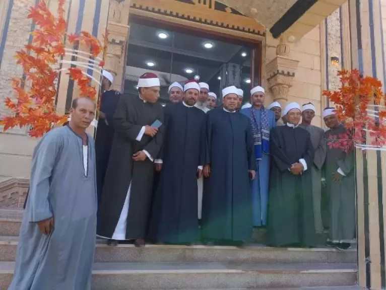 افتتاح مسجد الجواد الغربي بمطوبس تحت شعار «خدمة بيوت الله شرف»