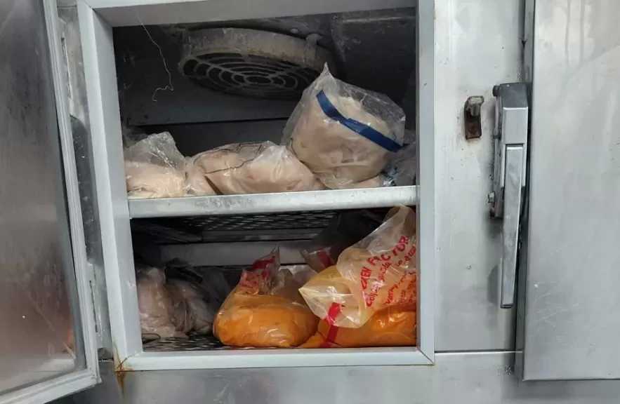 ضبط 2 طن و260 كيلو دواجن وطيور مجمدة مجهولة المصدر بالشرقية