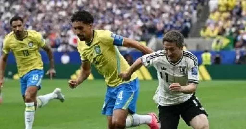 ملخص وأهداف مباراة البرازيل ضد اليابان فى دور الـ32 بـكأس العالم