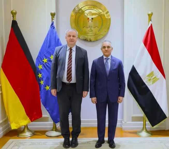 وزير العدل يستقبل سفير جمهورية ألمانيا الاتحادية بالقاهرة لبحث أطر التعاون القضائي المستقبلي