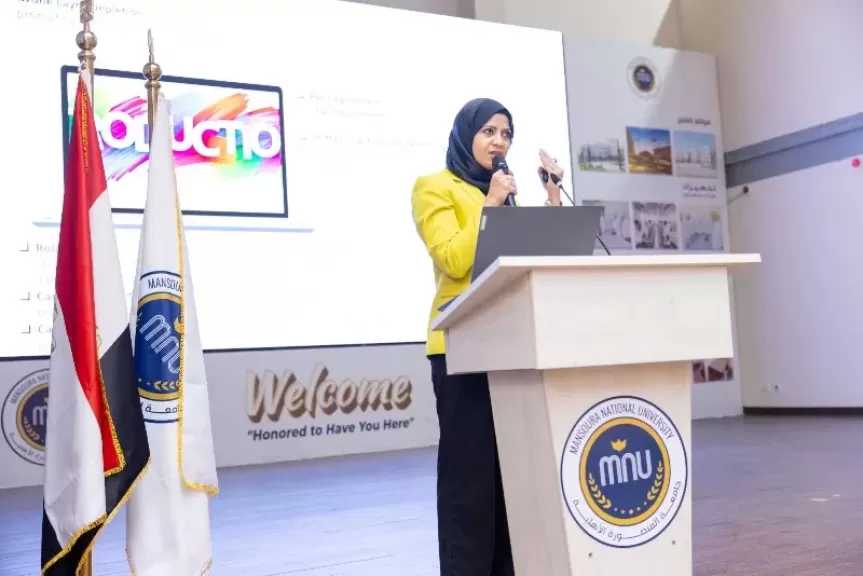 جامعة المنصورة الأهلية تنظم ورشة حول البصمة الكربونية ودعم الصناعة الوطنية