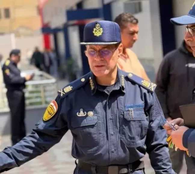استشهاد اللواء محمد الشربيني مدير إدارة الحماية المدنية بالقاهرة متأثرا بإصابته في حريق منشأة ناصر