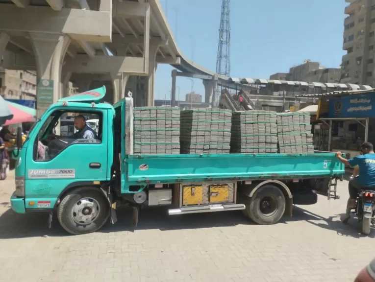 محافظ الجيزة يتابع أعمال رفع كفاءة كوبري مشاة همفرس ببولاق الدكرور
