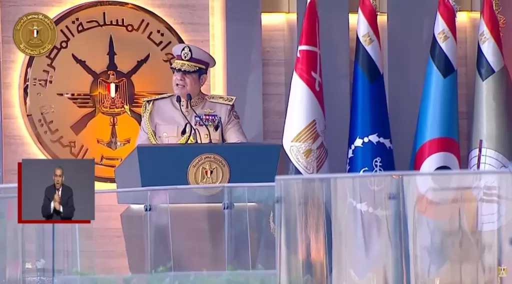 «نعمل بكل ما أوتينا من قوة».. أبرز ما جاء بكلمة الرئيس السيسي في افتتاح مقر القيادة الإستراتيجية