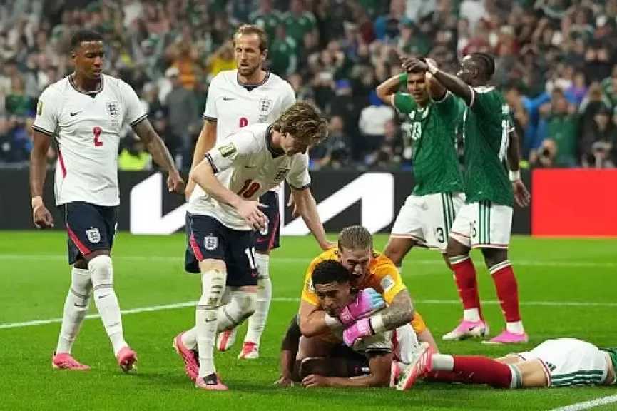 إنجلترا تفوز على المكسيك في مباراة ماراثونية وتتأهل لربع نهائي كأس العالم